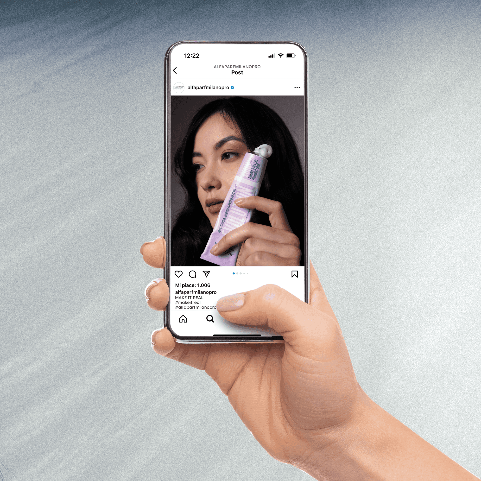 MAKE IT REAL phone POST IG