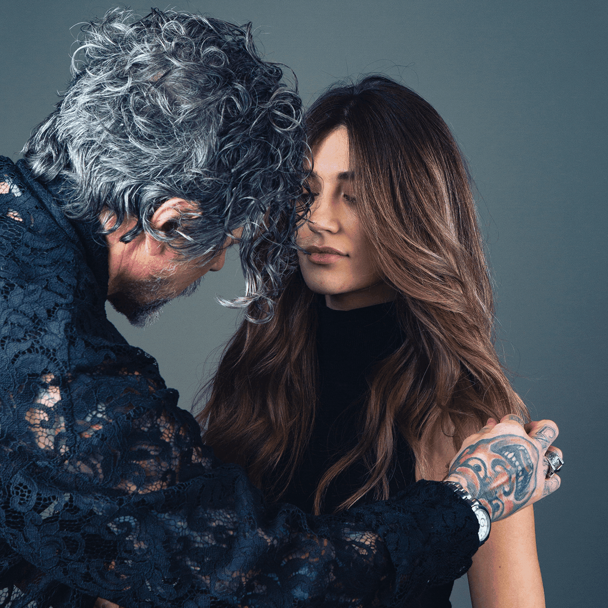 Rudy Mostarda e modella