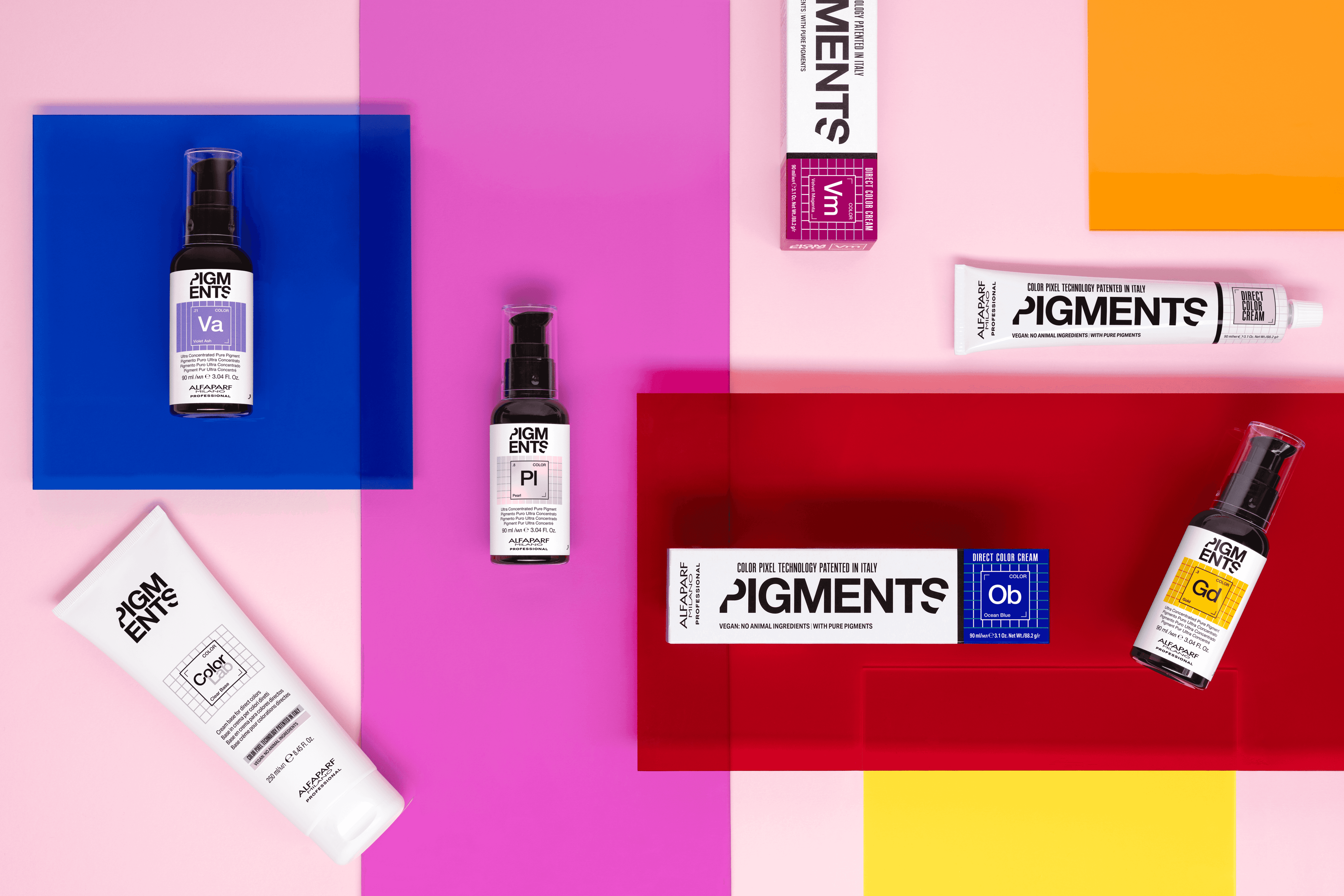 pigments groupage