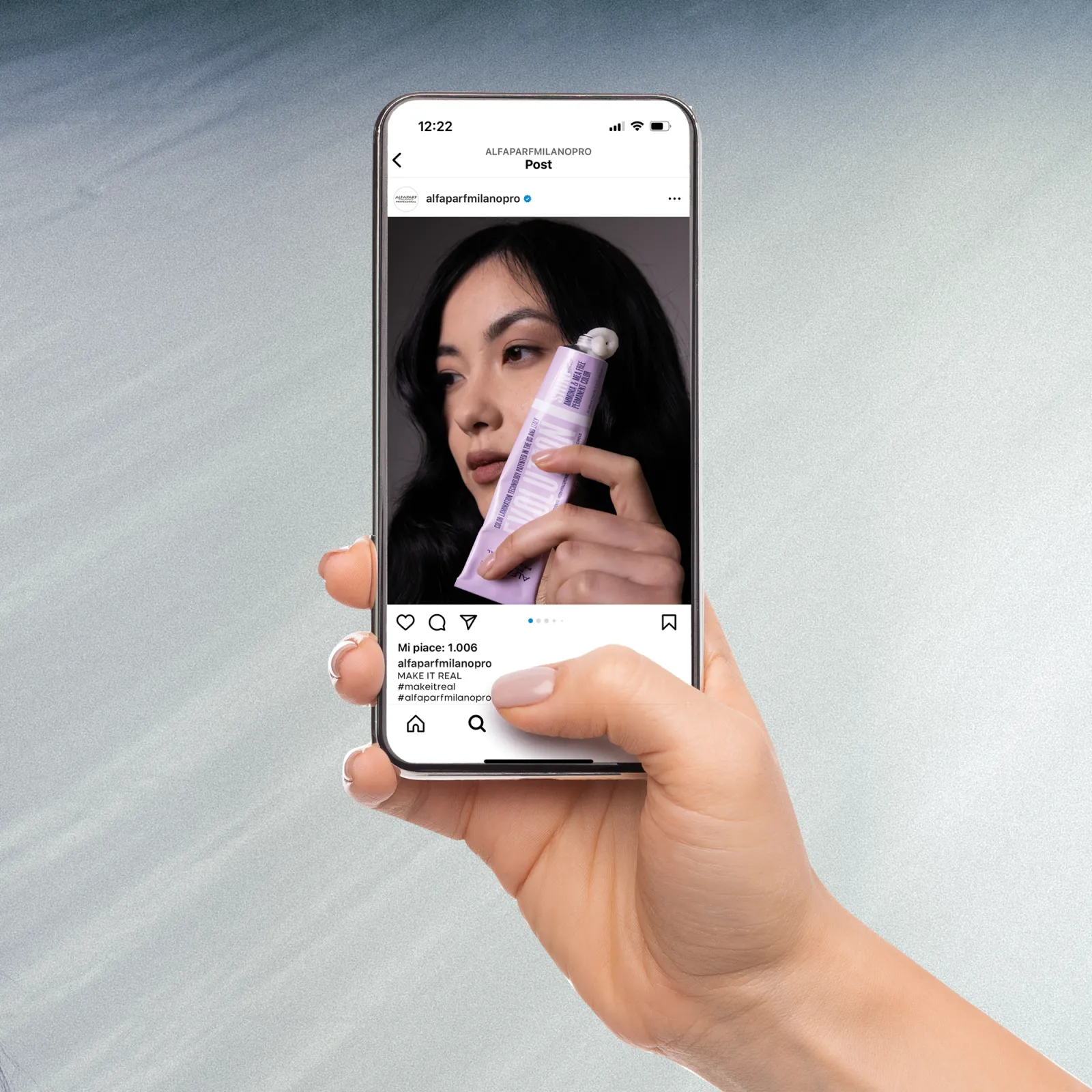 MAKE IT REAL phone POST IG