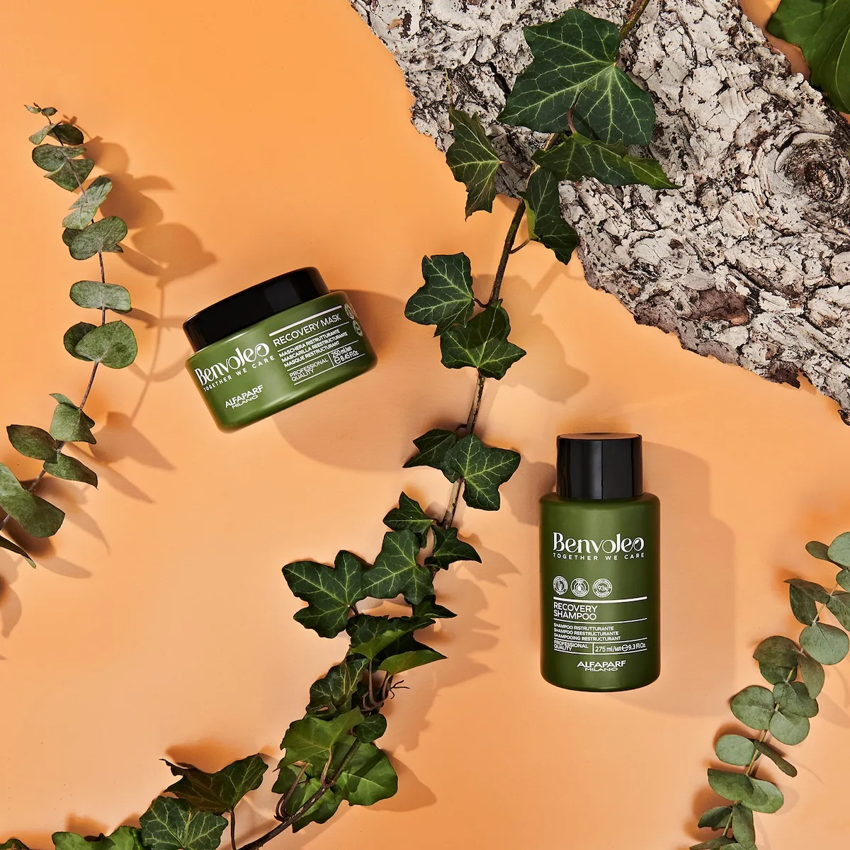 Benvoleo products with ivy leaves